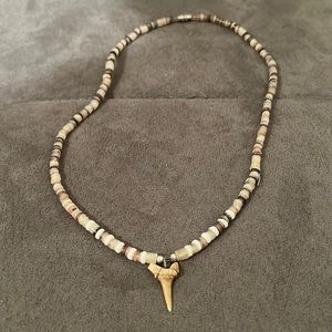 Shark tooth necklace